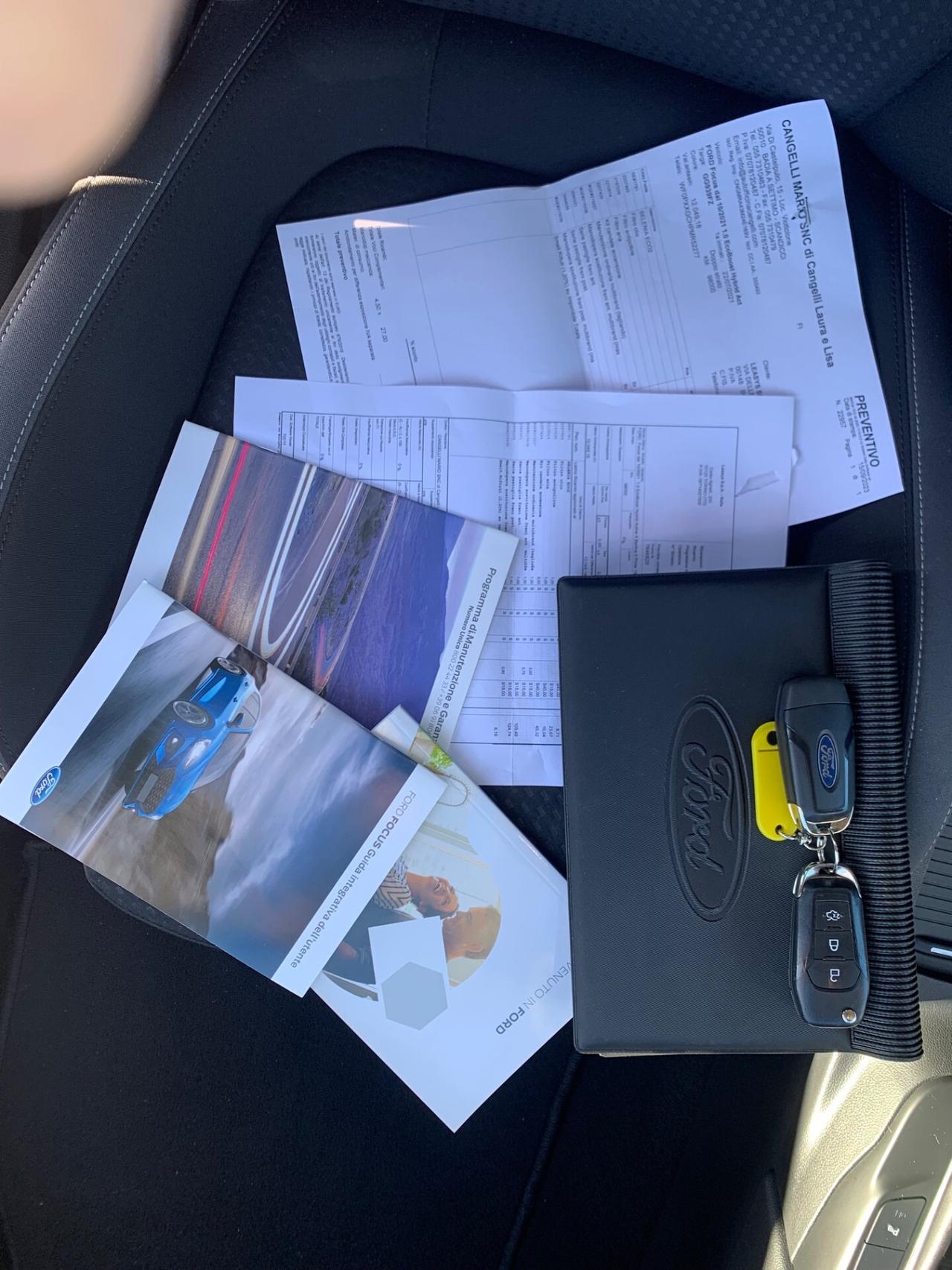 Ford Focus 1.5 EcoBlue 120 CV SW Business