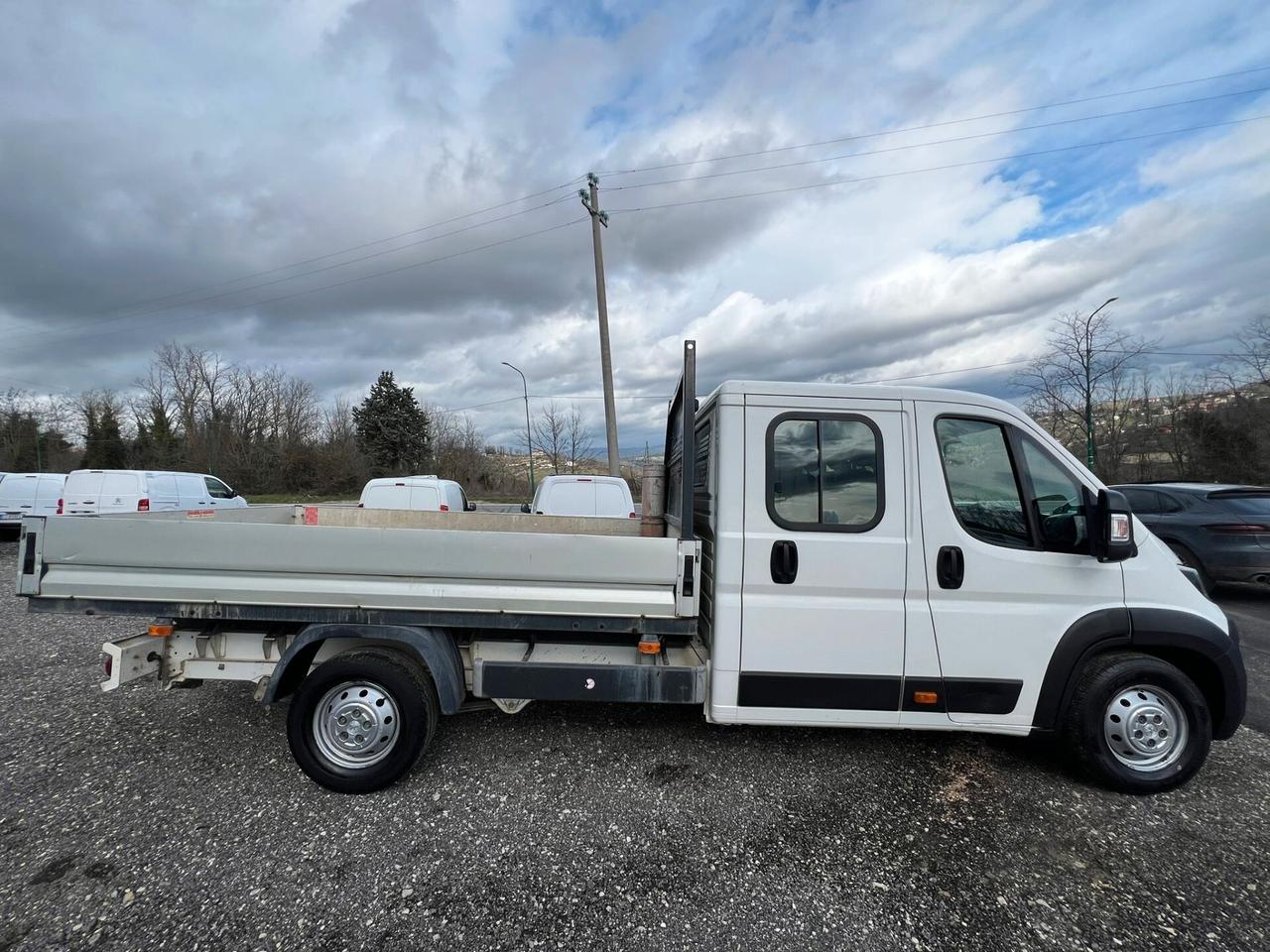 Peugeot Boxer Doppia Cabina 7POSTI con Cassone aperto 2.2 HDi 160cv