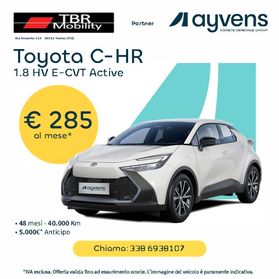 Toyota C-HR 1.8 Hybrid E-CVT Active