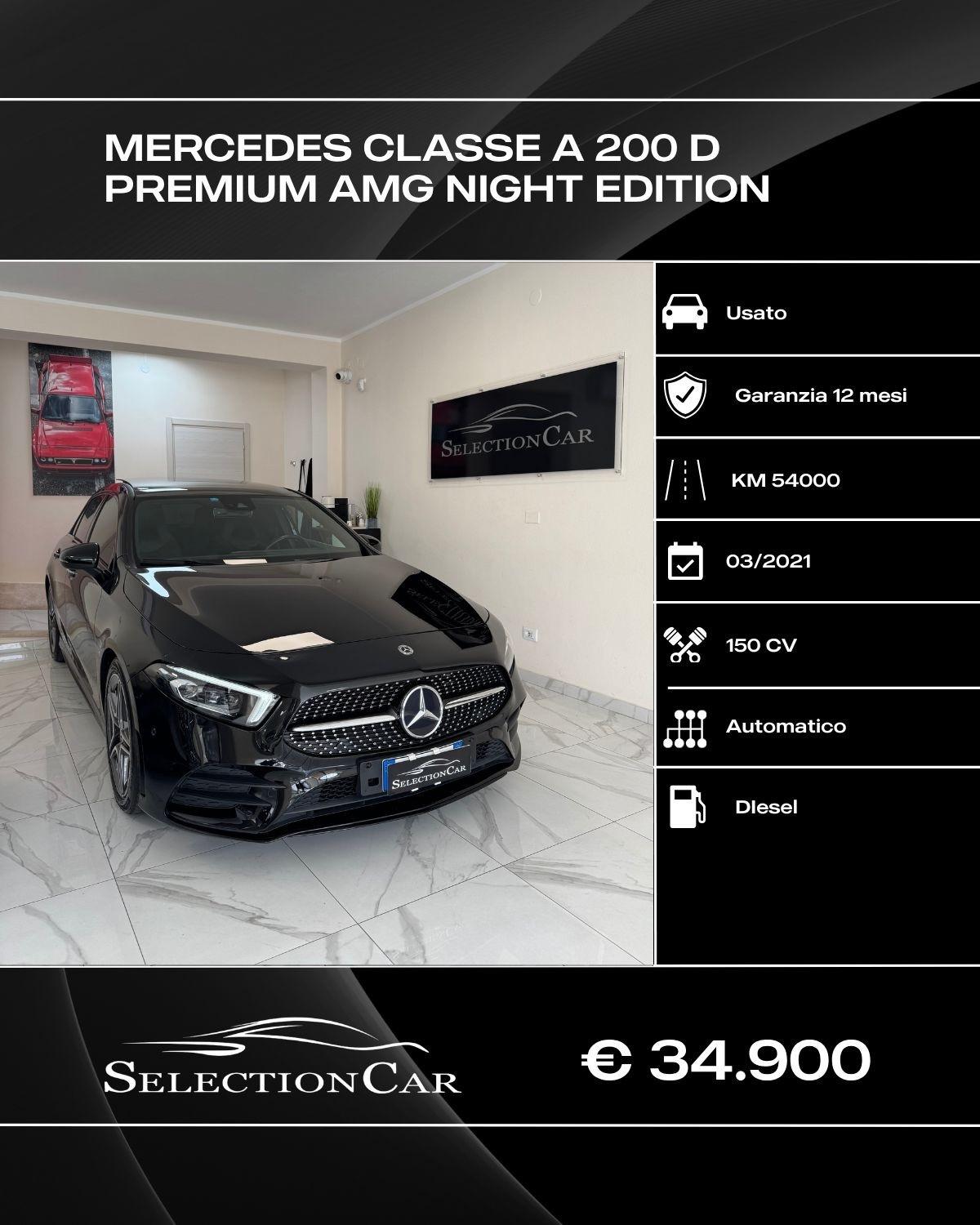 Mercedes-benz A 200 d Automatic AMG Line Premium