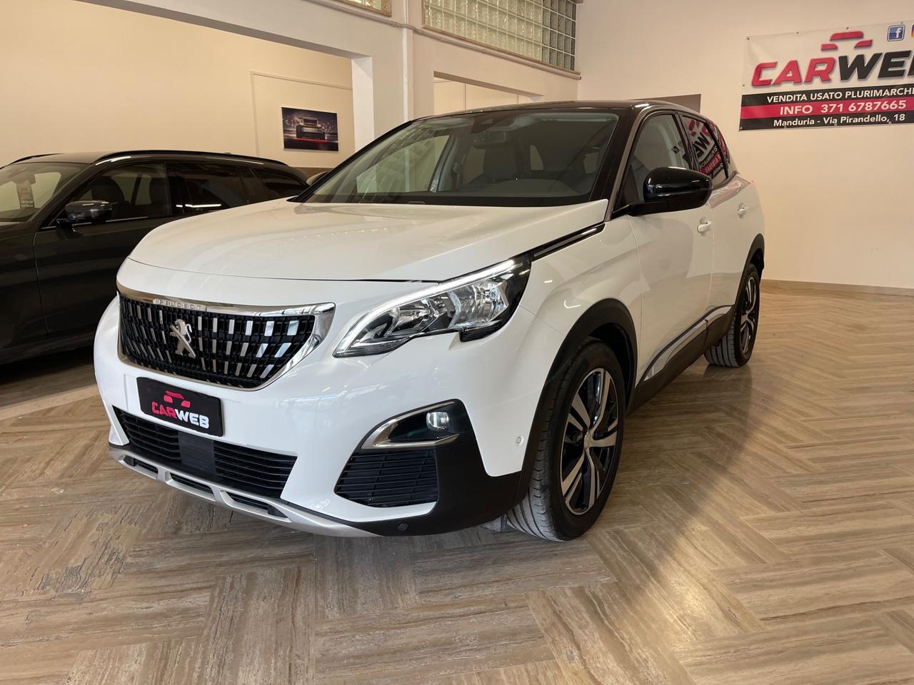 PEUGEOT 3008 ALLURE 1.5 130CV LED Navy Cam 2019