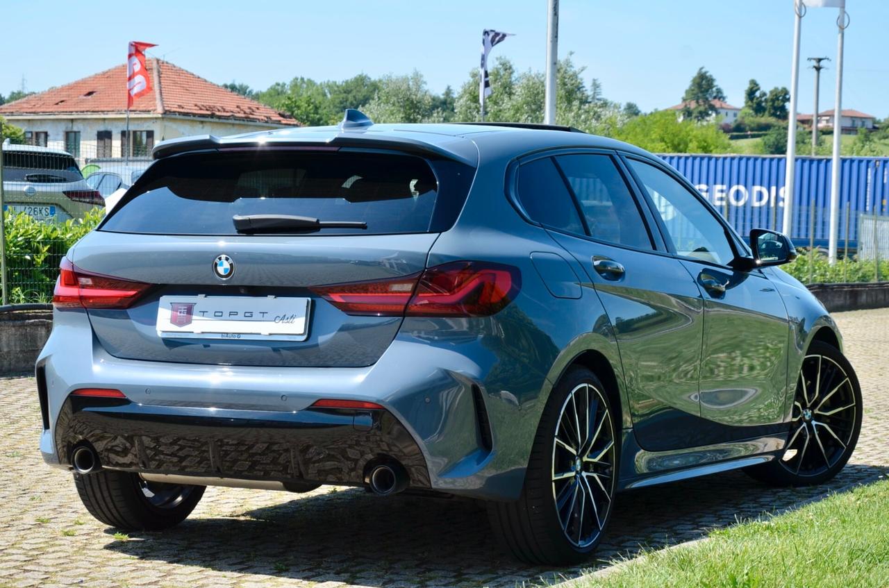 BMW 118d MSPORT 150cv AUTO, UFF ITALIANA, SERVICE UFF BMW, EURO 6D, TETTO, 19", HIGH BEAM, PERMUTE