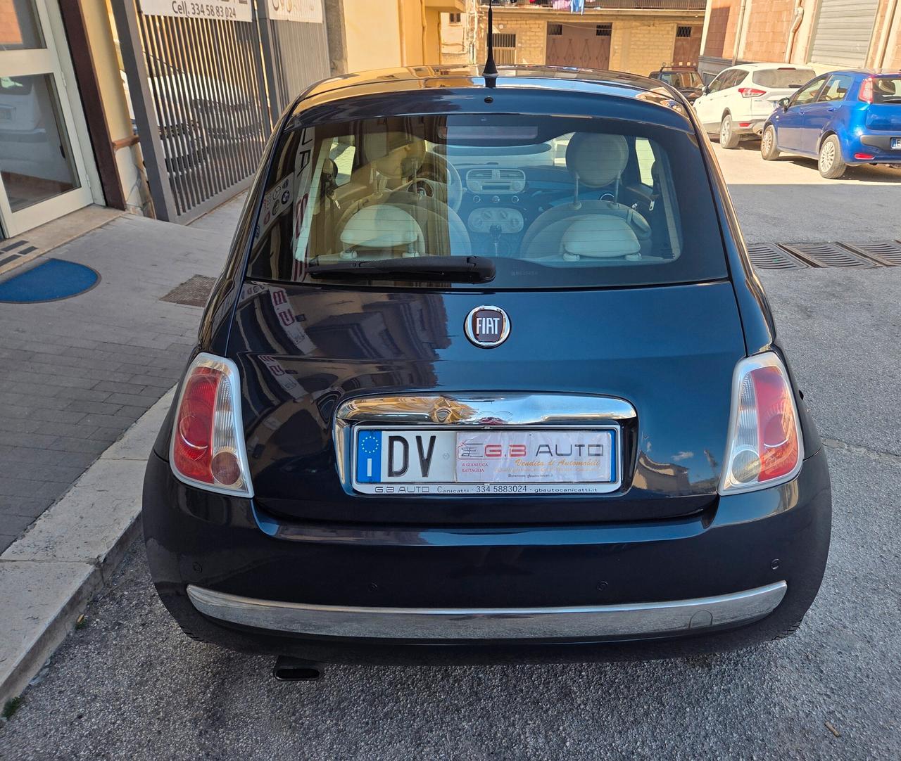 FIAT 500 1.2 BENZINA 70 CV SOLI KM 68000 CERTIFICATI