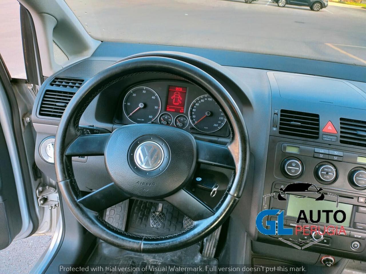 Vw Touran 1.9 tdi 105 cv cruise control 7 posti full opt