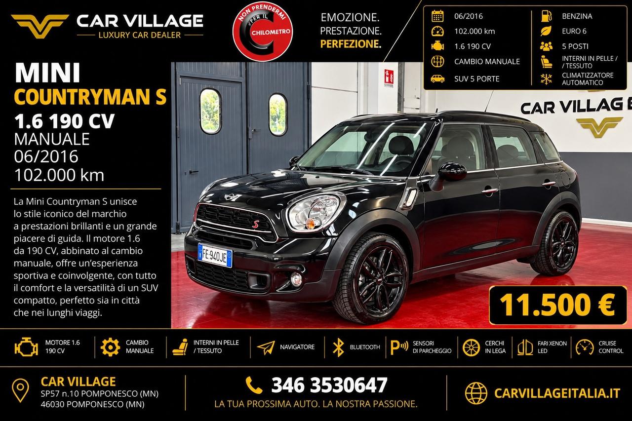 Mini Cooper S Countryman 1.6