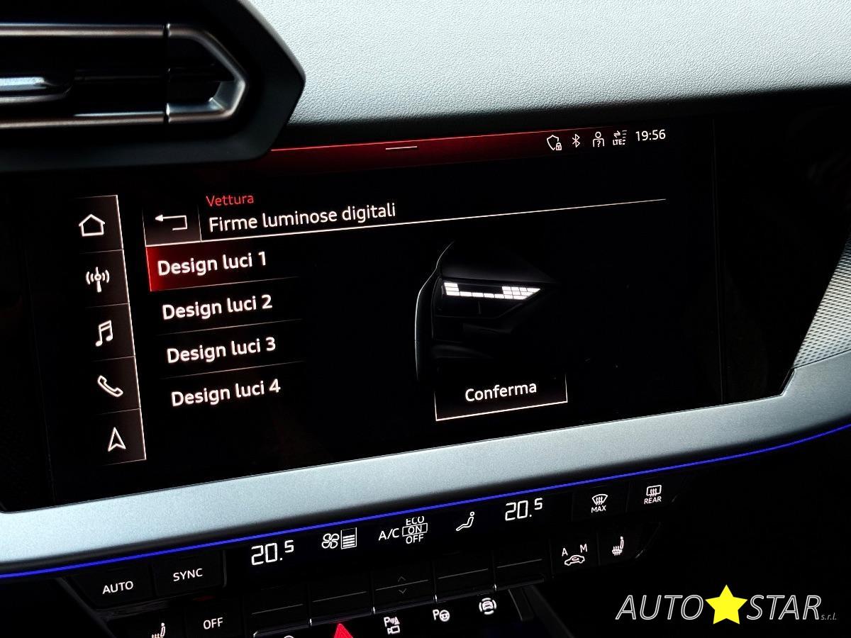 New Audi A3 Sportback 35 TDI 150CV S-line