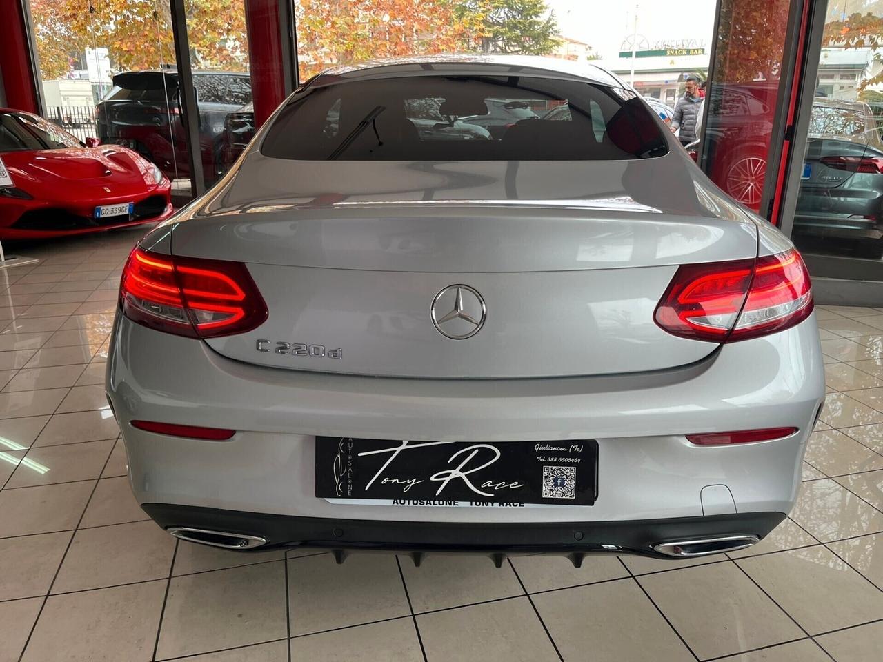 Mercedes C 220 d Coupé Premium Plus TETTO FINANZIABILE