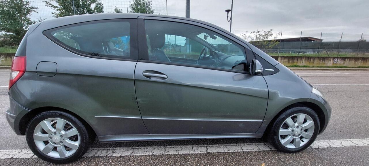 MERCEDES CLASSE A 170 COUPE ELEGANCE 115 CV AUTOMATICA GPL SCADENZA 2035 SENSORI FULL