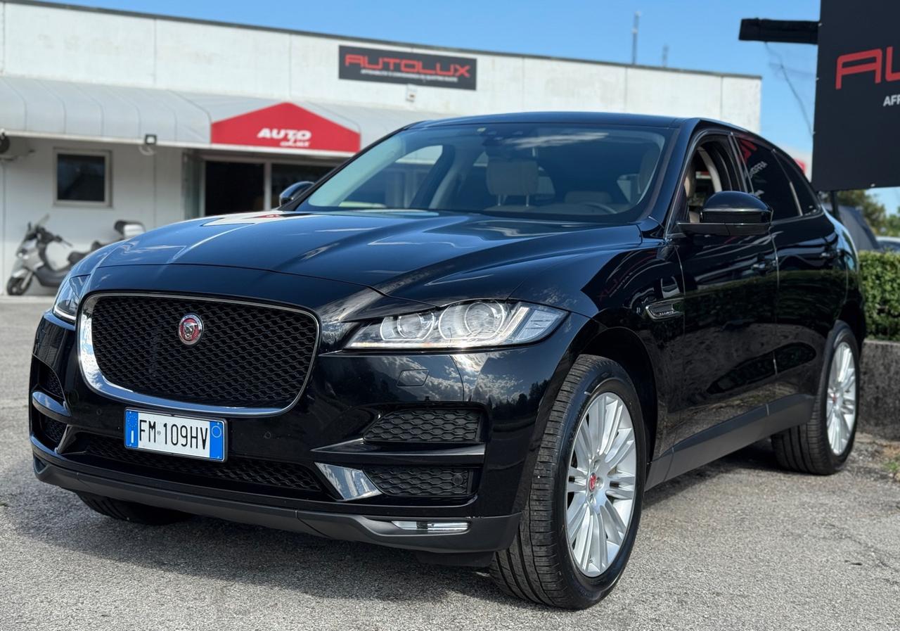 JAGUAR F-Pace 2.0 D 180 CV AWD aut. Portfolio 2018