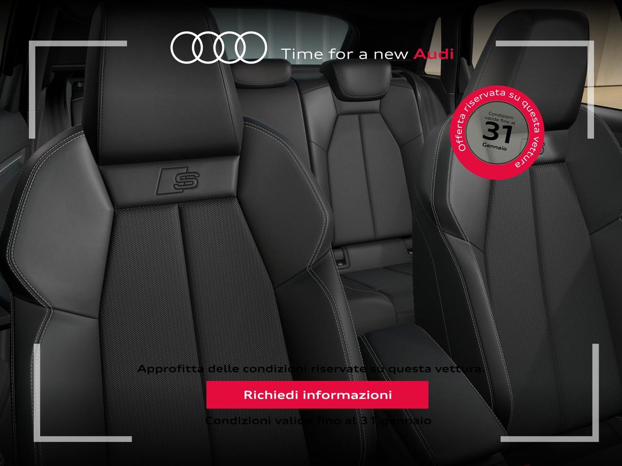 Audi A3 sportback 2.0 tdi s line edition 150cv s-tronic