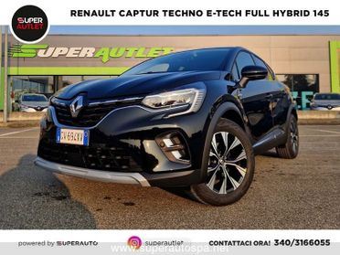 Renault Captur NUOVO techno E-Tech full hybrid 145