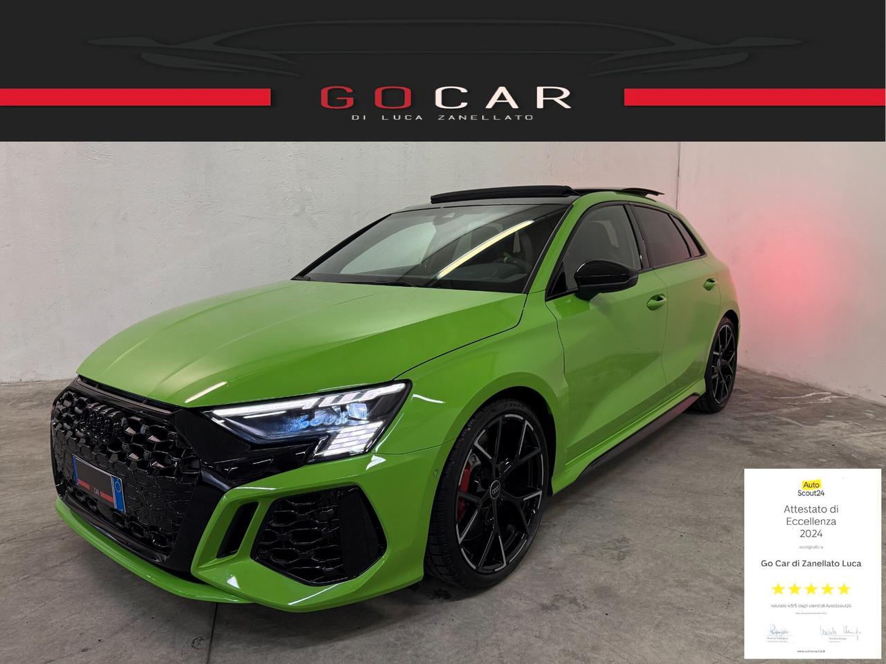 Audi RS3 Sportback 2.5 Tfsi Quattro S-Tronic Tetto ITALIANA