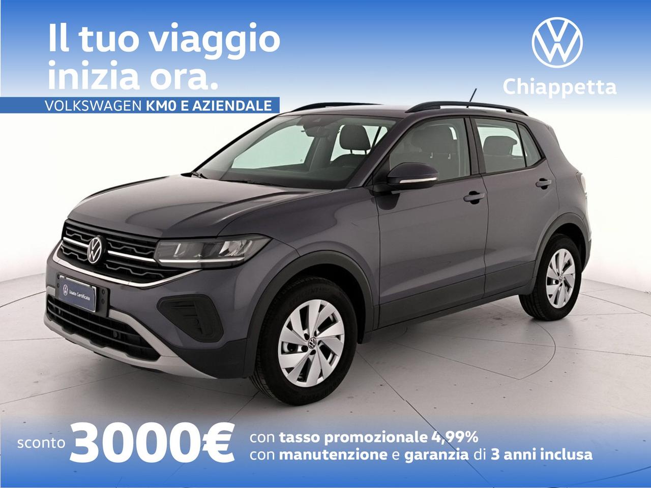 Volkswagen T-Cross 1.0 tsi life 95cv