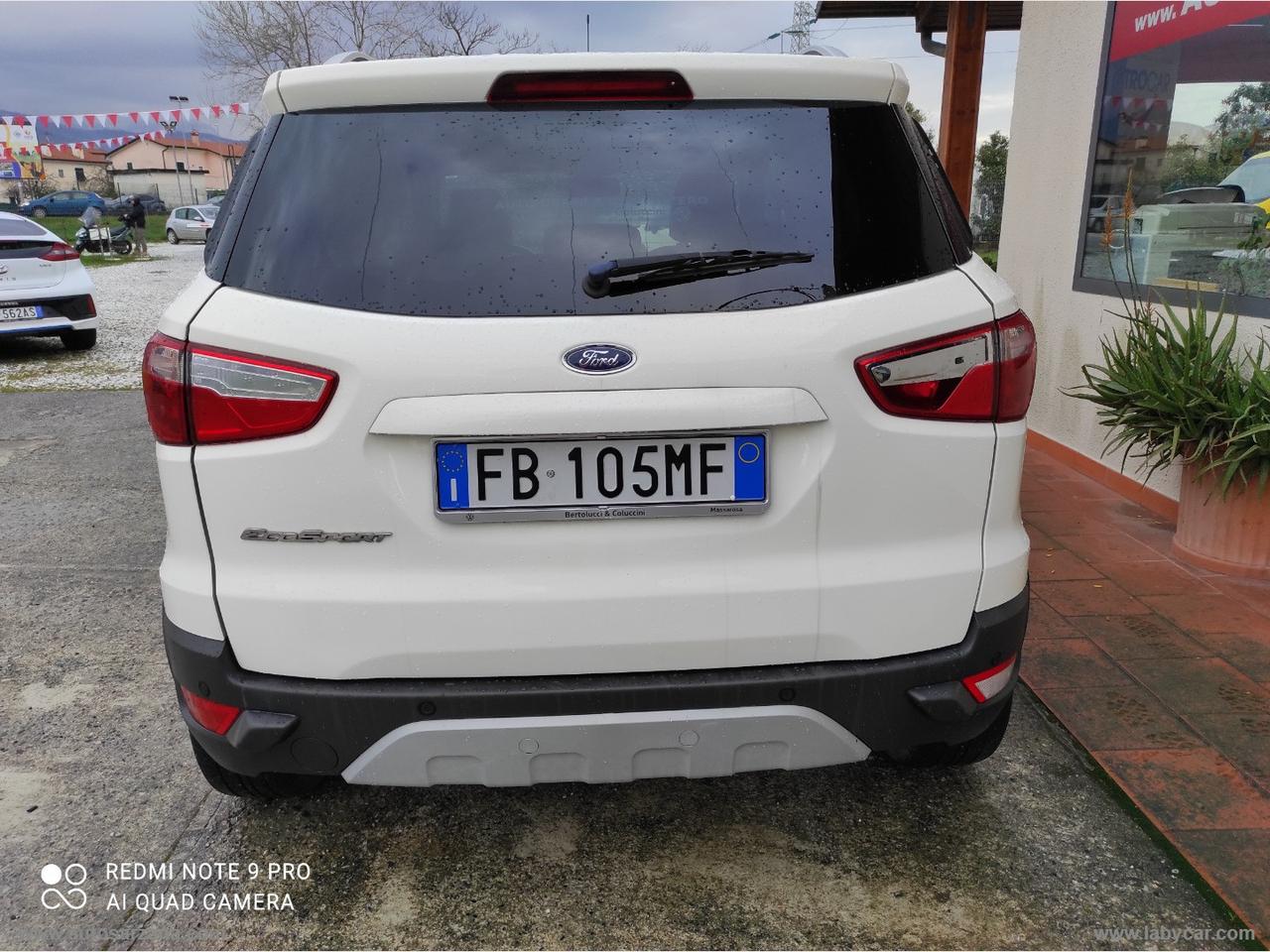 FORD EcoSport 1.5 TDCi 95 CV Titanium 3 ANNI GARANZIA -- 15GG SODDISFATTI O RIMBORSATI