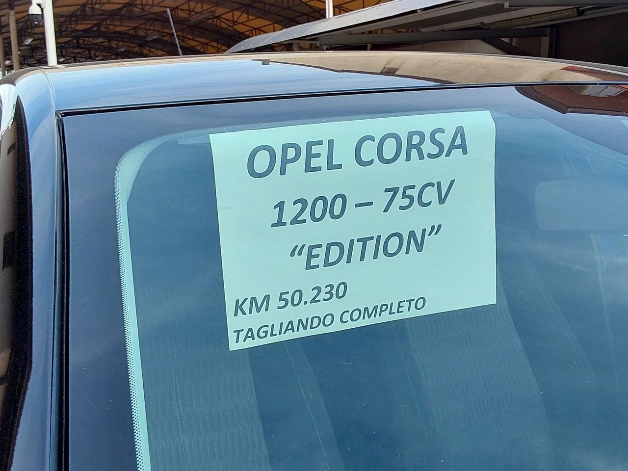 Opel Corsa 1.2 75 Cv Edition (Bicolore Metallizzato)