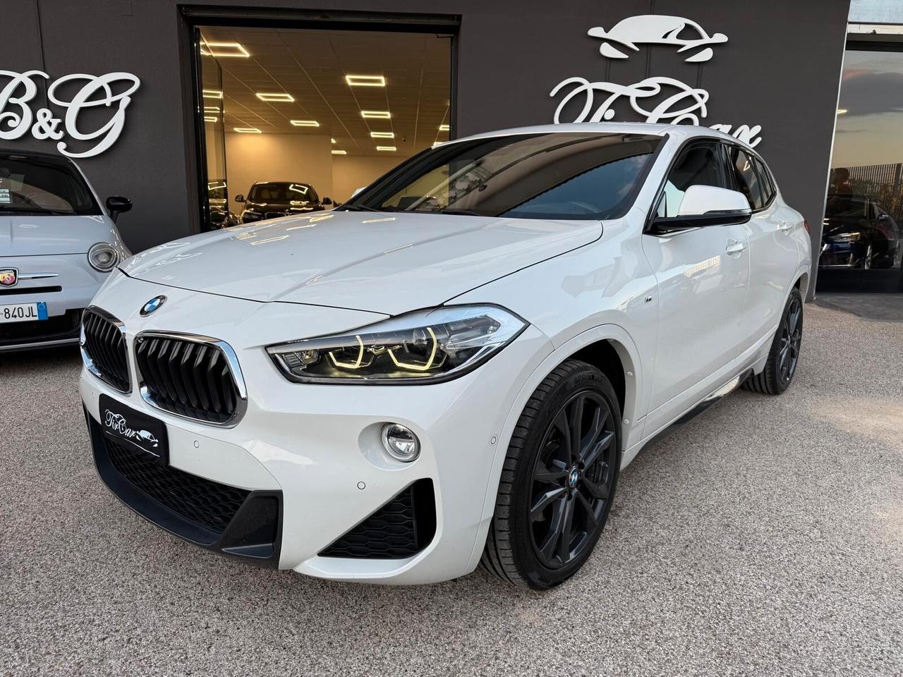 BMW X2 18D S-DRIVE M-SPORT 2.0 150CV PELLE NAVI CAM ANNO 2019