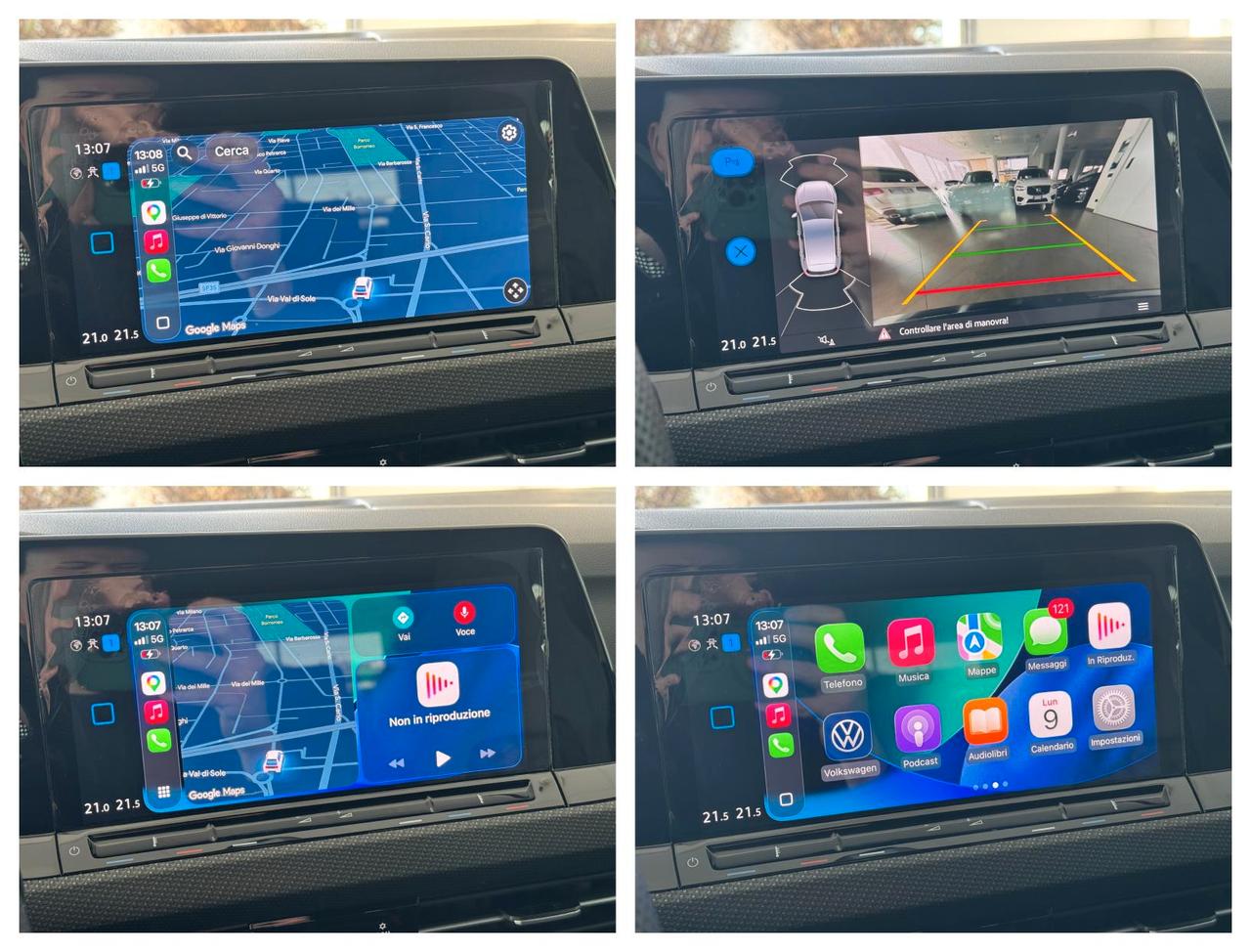 Volkswagen Golf 1.5 etsi evo R-Line 150cv dsg RLine Sport