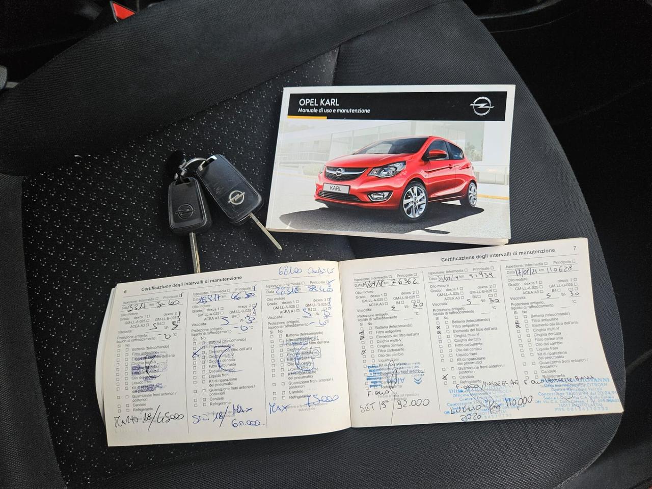 Opel Karl 1.0 benz 75cv