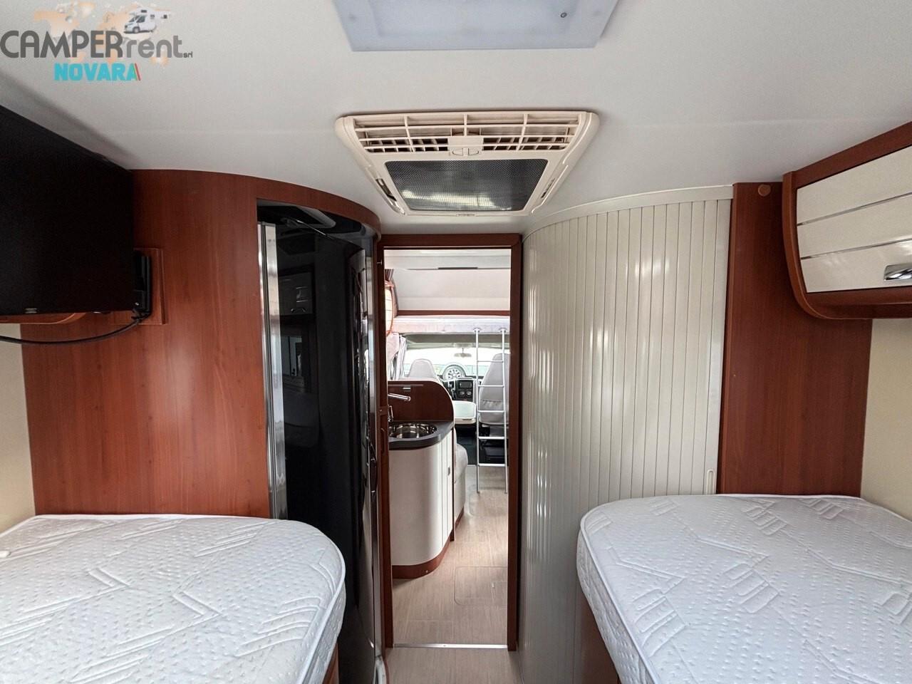 Mobilvetta KEA M 76 - MANSARDATO LETTI GEMELLI IN CODA