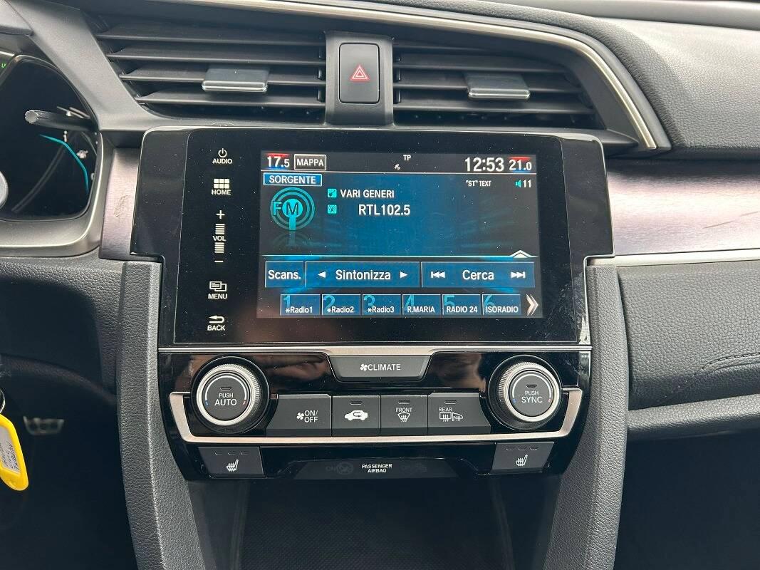 Honda Civic X 2017 4p Civic 4p 1.5 Elegance Navi