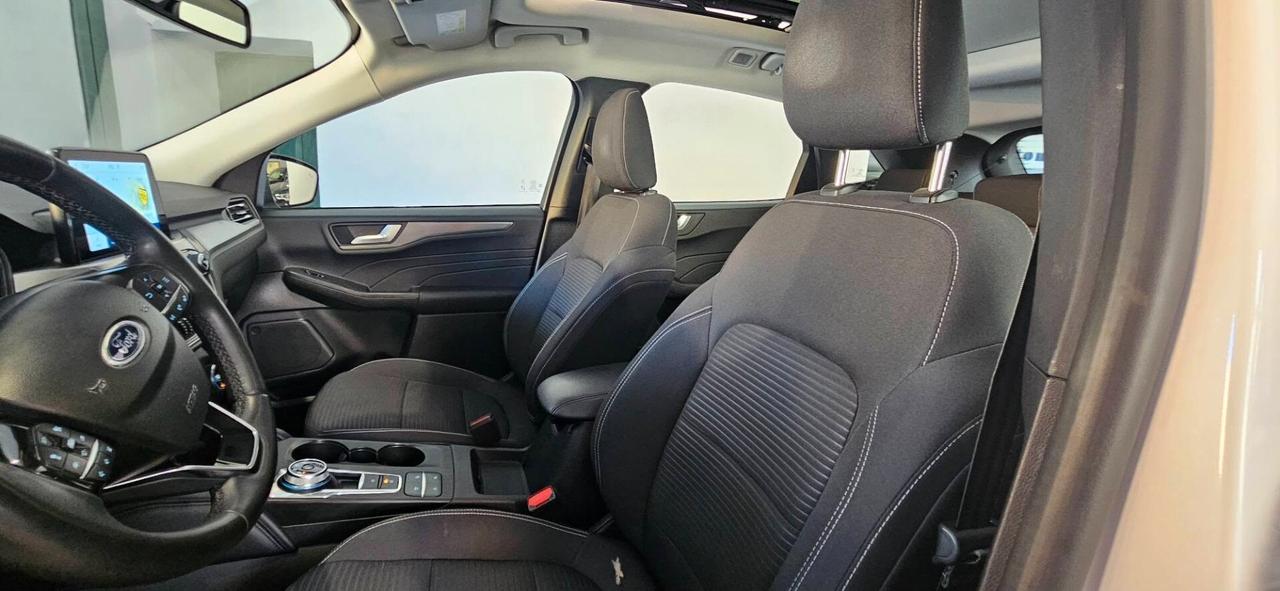 Ford Kuga 2.0 EcoBlue 150 CV aut. AWD Tetto panor. Aprib- Vern. Perla
