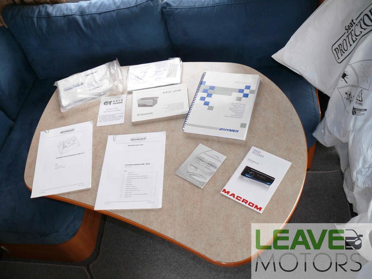 Hymer/eriba camper mansardato (M1327)