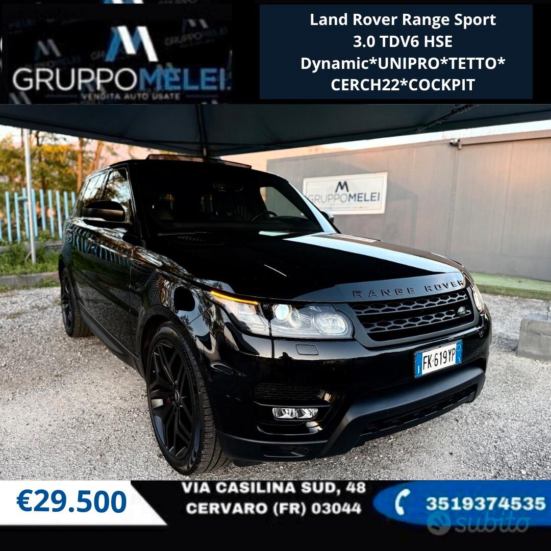 Land Rover Range Sport 3.0 TDV6 HSE Dynamic*TETTO*CERCH22*COCKPIT