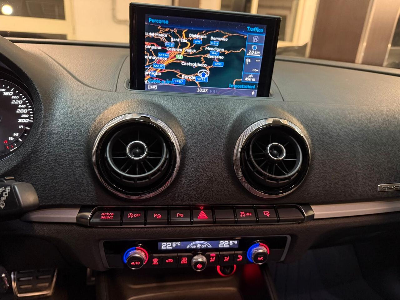 Audi S3 SPB 2.0 TFSI 300CV Quattro S-Tronic Tetto