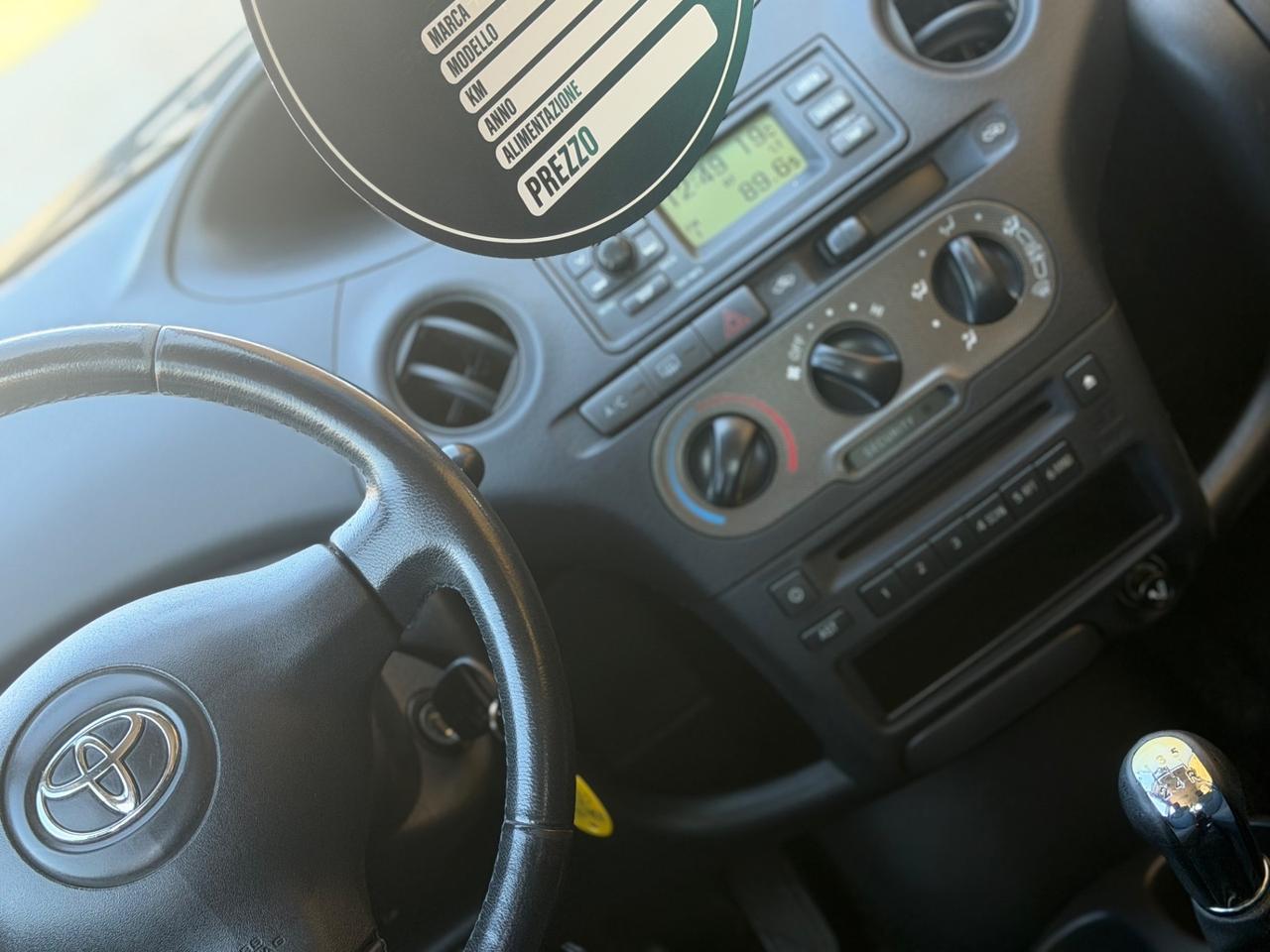 Toyota YARIS 1.0 BENZINA 2005 - SOLO 78 MILA KM