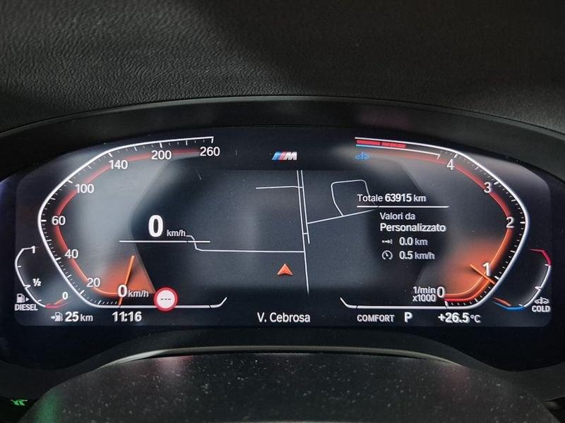 BMW Serie 5 Touring Serie 5 G31 2020 Touring LCI D 520d Touring mhev 48V xdrive Msport auto