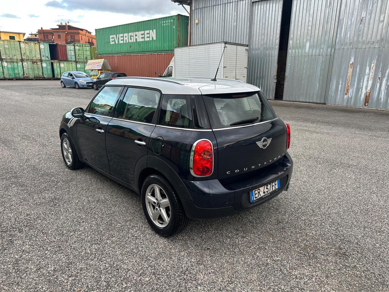 Mini Cooper Countryman 1.6 D blu/bianco