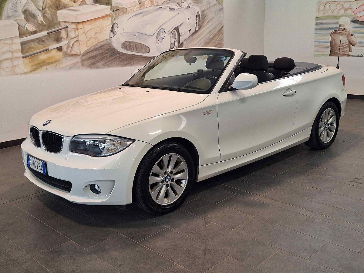 BMW 118d 2.0 143CV CABRIO - UNICO-PROPRIETARIO - OTTIME CONDIZIONI -