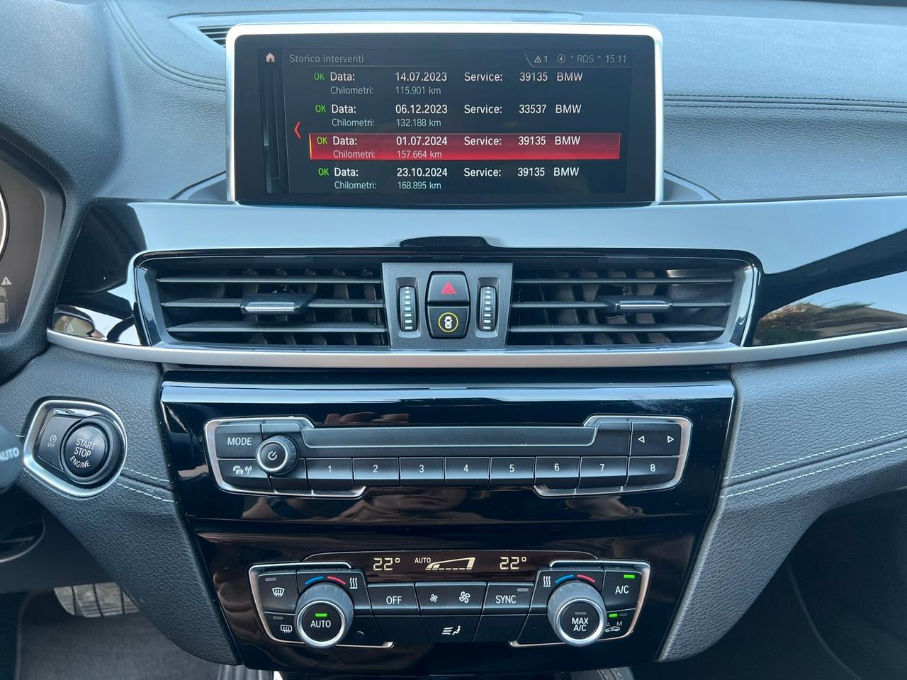 Bmw X1 sdrive18d xLine auto LED/NAVI/PELLE/18; PERFETTA