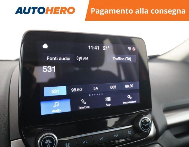 FORD EcoSport 1.5 Ecoblue 100 CV Start&Stop Plus