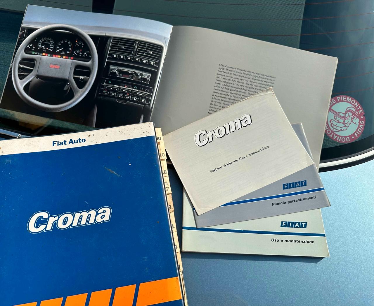 Fiat Croma 2.0 i.e. turbo (Targa "TO")
