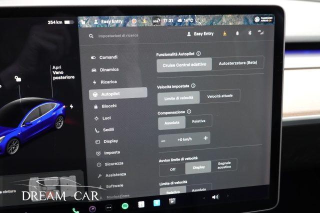 TESLA Model 3 Long Range AWD Premium GANCIO TRAINO