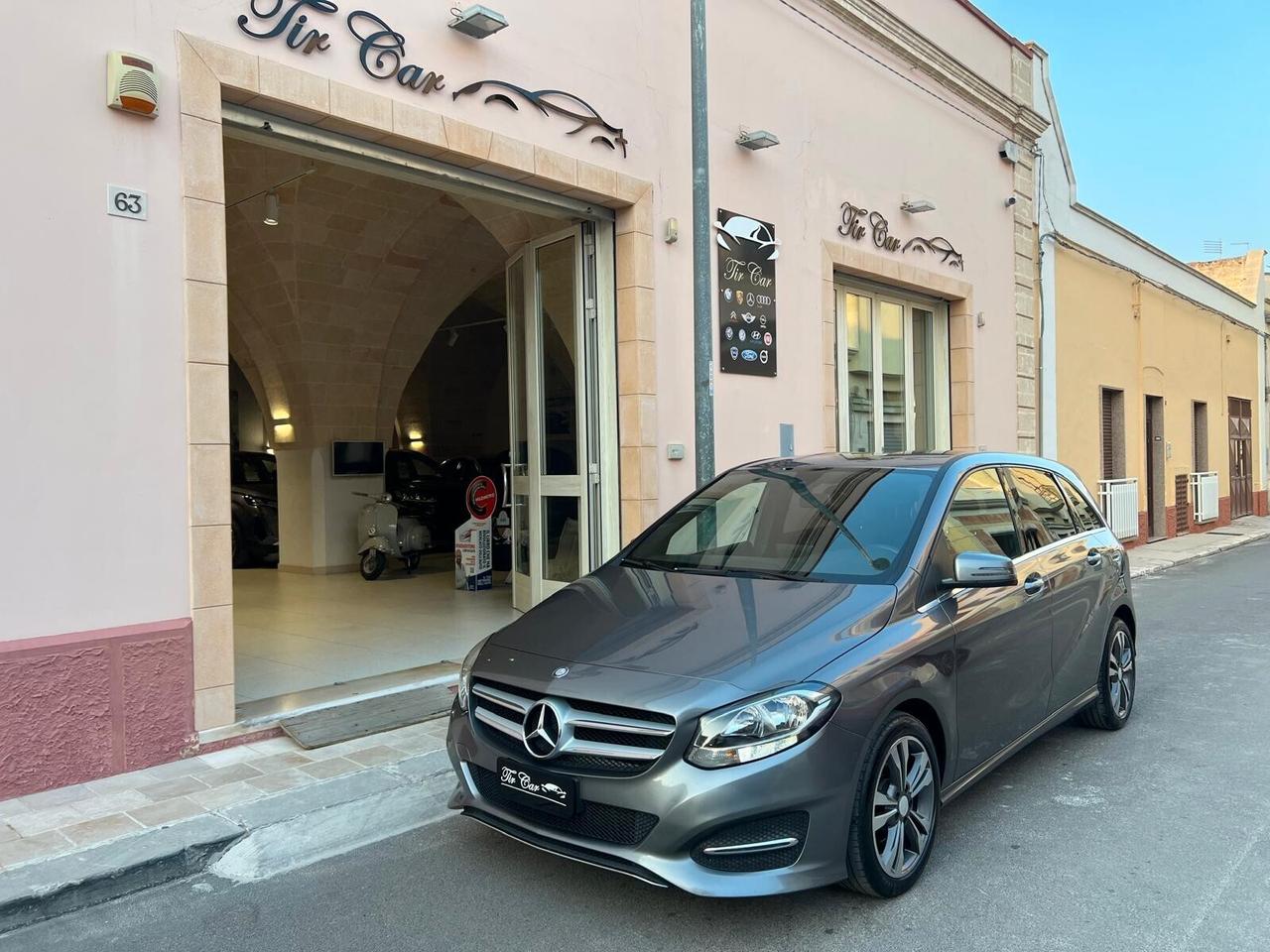 MERCEDES CLASSE B 160 1.5 SPORT 90CV NAVI CAM OK NEOPATENTATI ANNO 2016