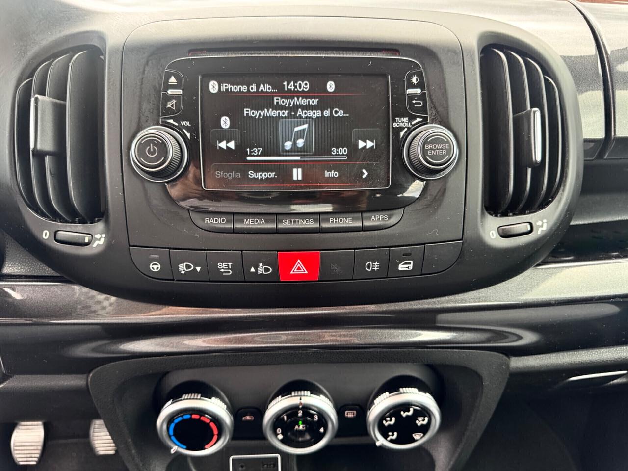 Fiat 500L 1.4 95 CV Lounge Neopatentati 2016 Euro 6