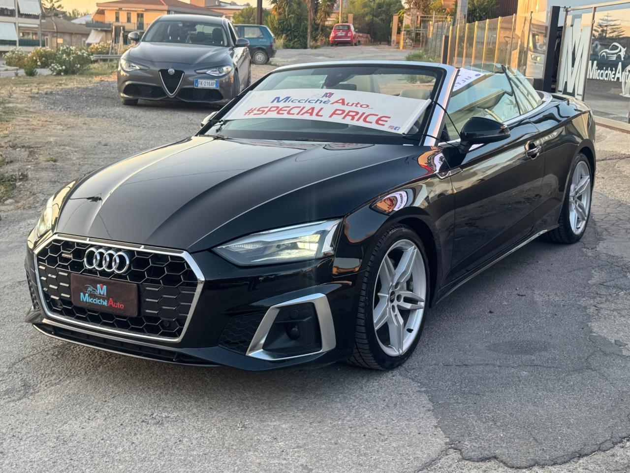 AUDI A5 CABRIO 2.0 TDI 204 CV MHEV S-LINE QUATTRO FULL IVA