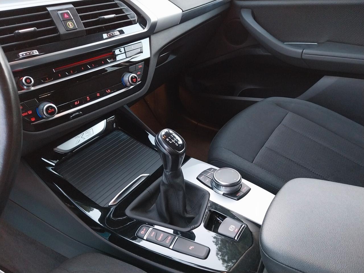 BMW X3 2.0 DIESEL CAMBIO MANUALE 2018