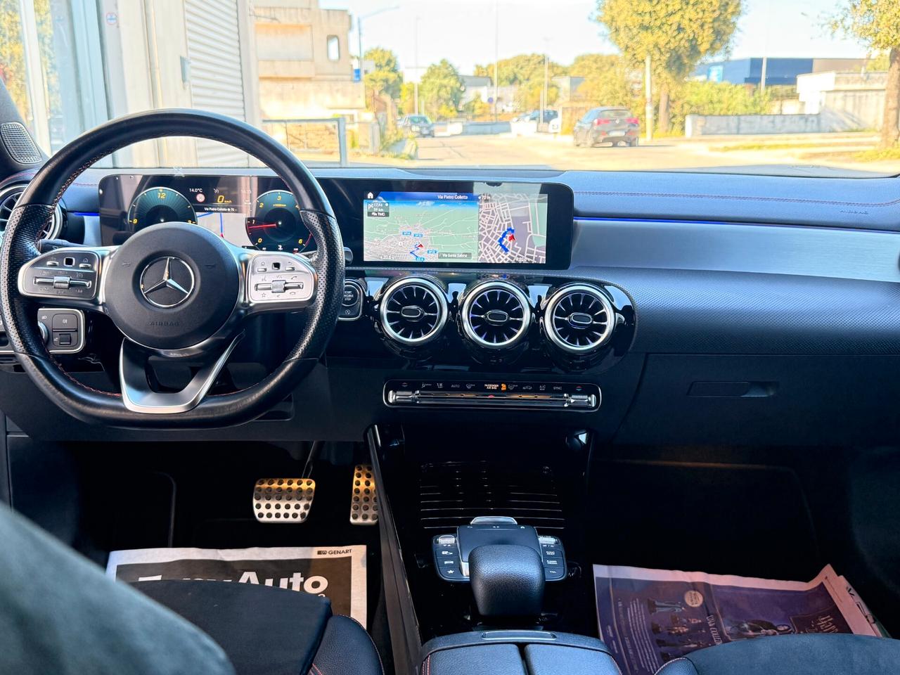 Mercedes-benz CLA 200 Coupe d 150 cv Premium auto AMG CON LUCI SOFFUSE,TELECAMERA,APPLE CARPLAY,VIRTUAL COCKPIT