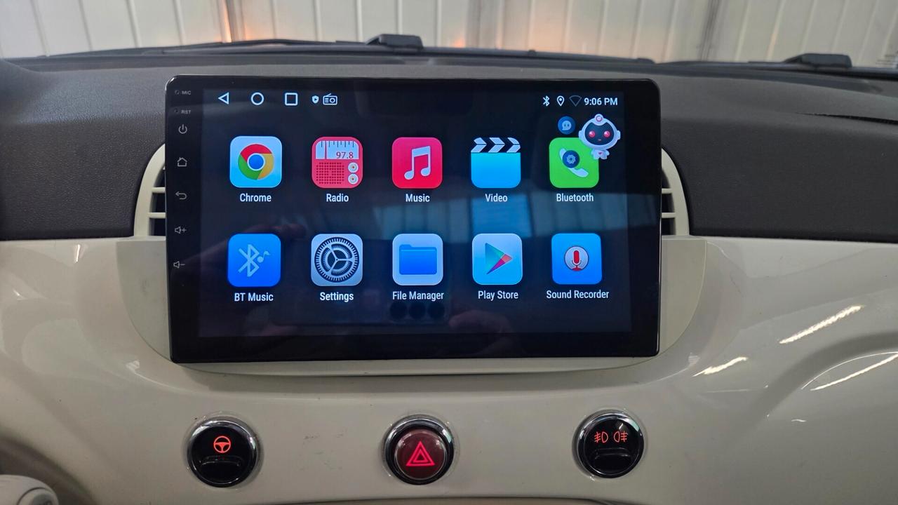 Fiat 500 1.2 GQ interni pelle