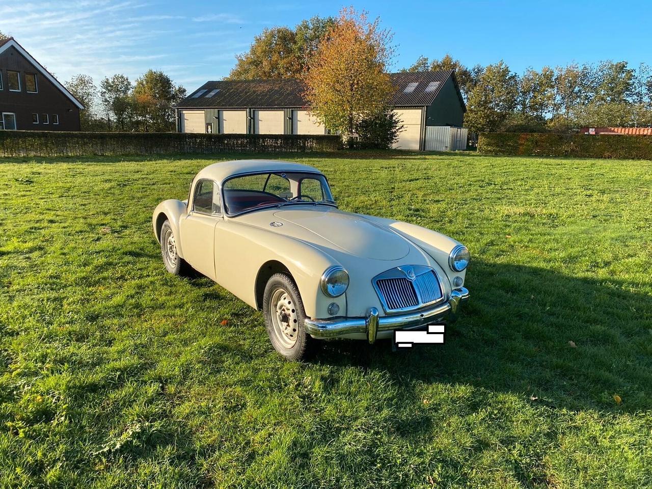 Mg MGA Coupè 1500cc certif. ASI con C.R.S