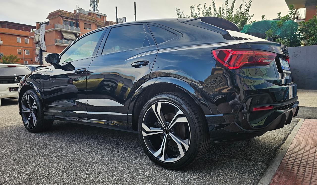 Audi Q3 SPB 45 TFSIe 245CV S tronic line IDENTITY BLACK UNIPRO' IVA ESPOSTA TAGL UFF