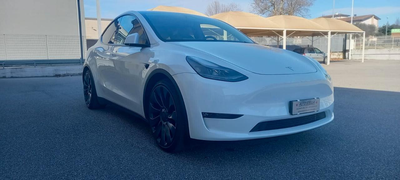 Tesla Model Y AWD (Trazione Integrale) Modello Performance CV. 534 SOLO 57.785 KM. Unico Proprietario IVA Parzialmente Esposta.