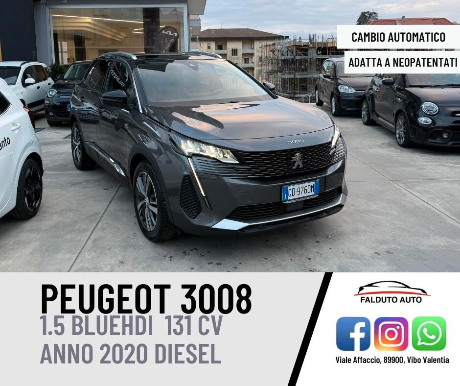 Peugeot 3008 BlueHDi 180 S&S EAT8 GT