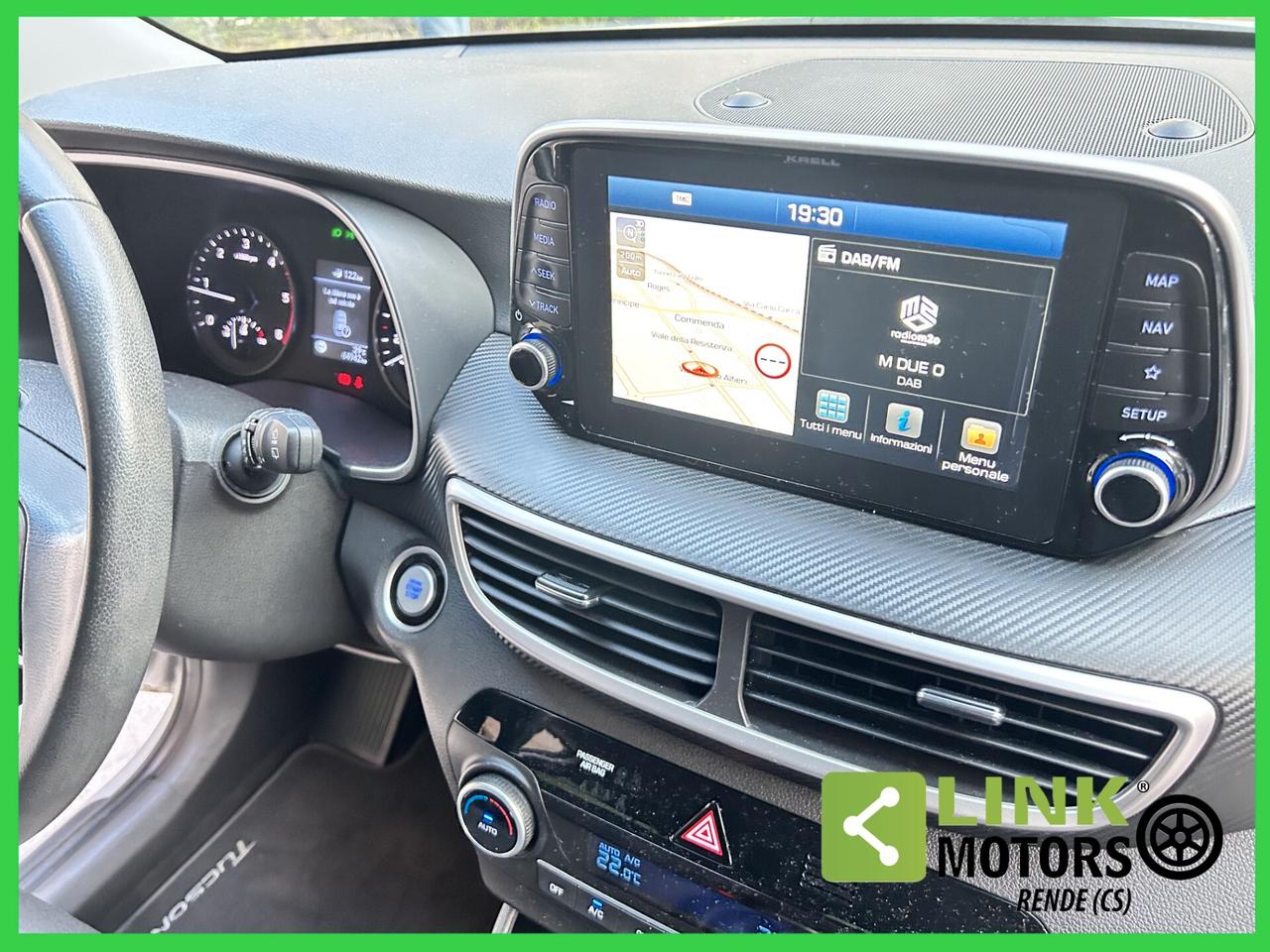 Hyundai Tucson 1.6 CRDi 116cv Unico Propr. 04/2019