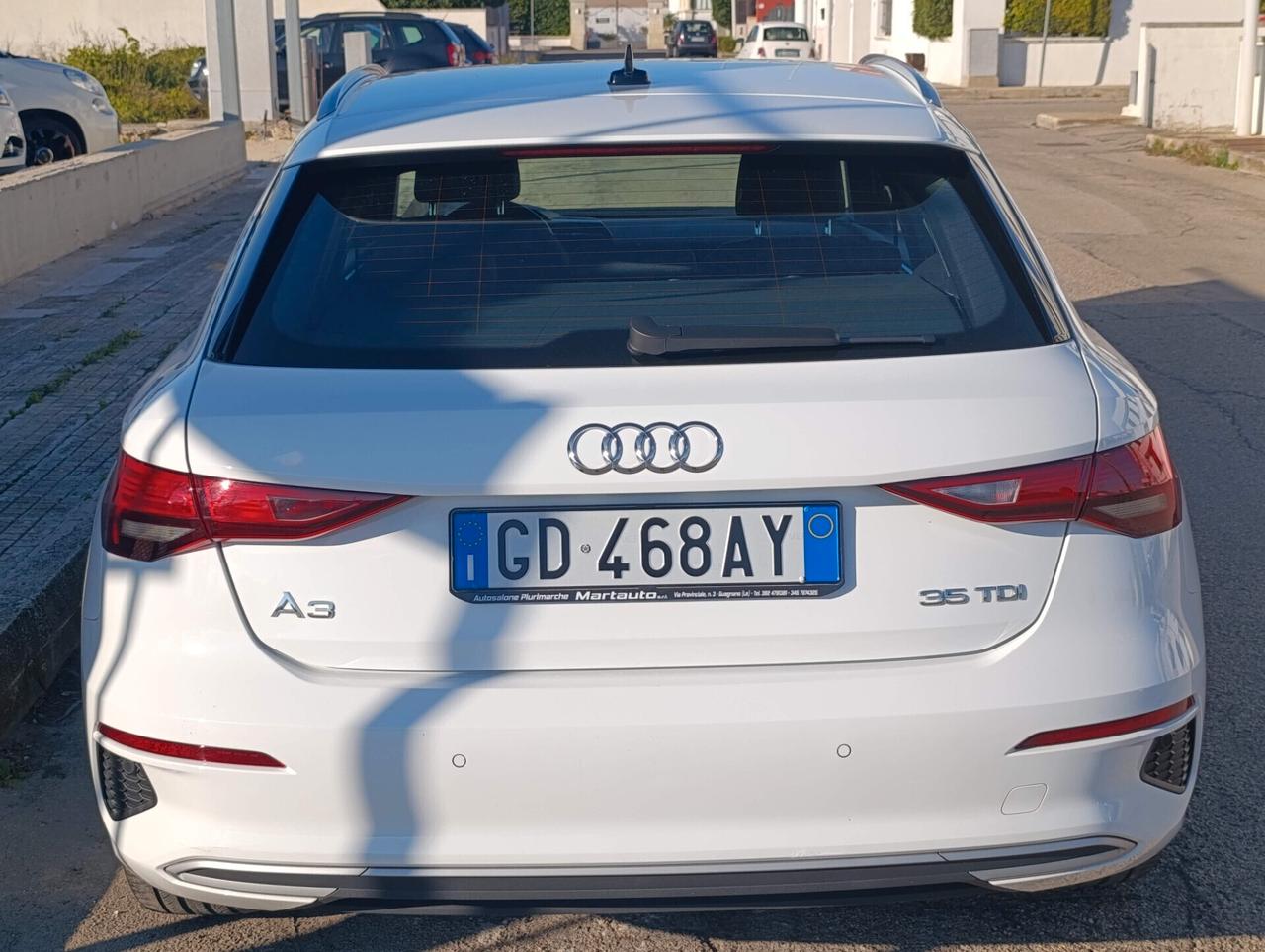 AUDI A3 35 2.0 TDI 150cv 11/2020 COCKPIT/LED/SENSORI ANT/POST