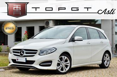 MERCEDES B180 1.6 SPORT 122cv MANUALE, EURO 6B, UFF ITALIANA, SERVICE DIMOSTRABILI, RETROCAMERA, PERMUTE