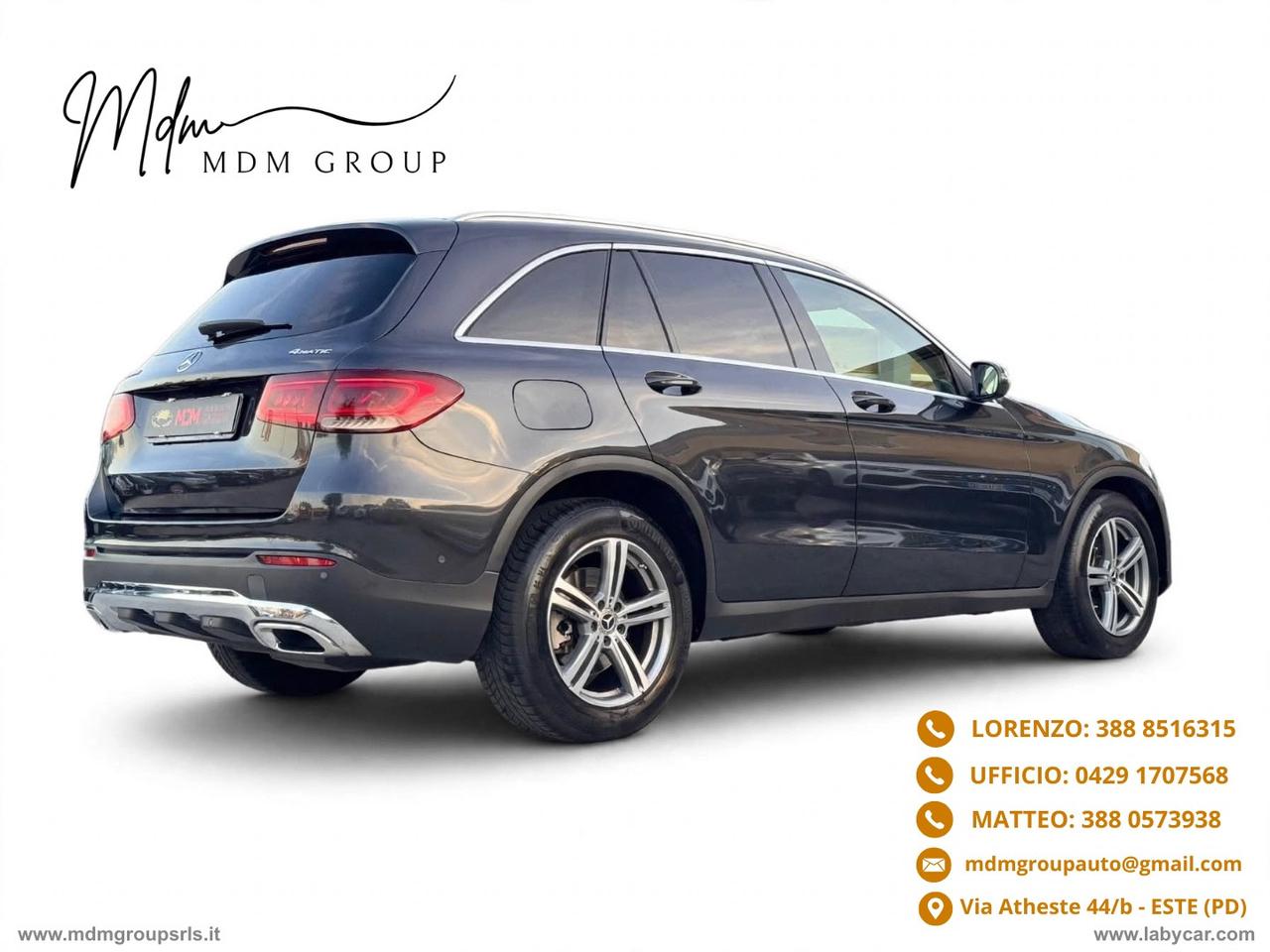 MERCEDES-BENZ GLC 200 d 4Matic Executive IVA ESPOSTA